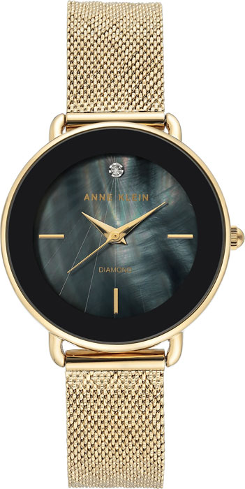 Часы Anne Klein Diamond 3686BKGB